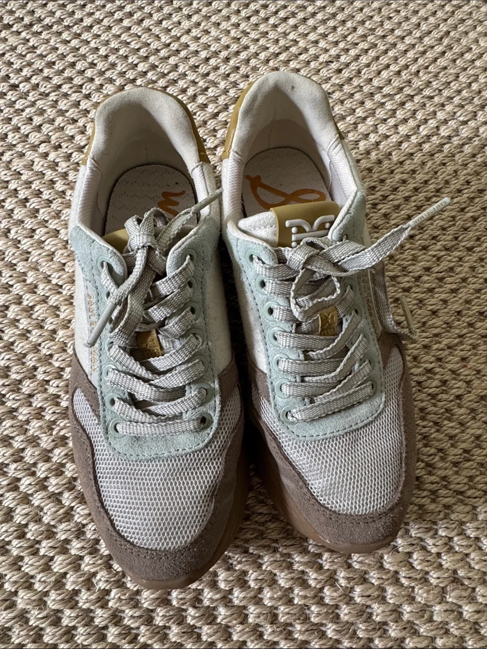 Neutral Multi-Tone Women's Sneakers - Casual Comfort